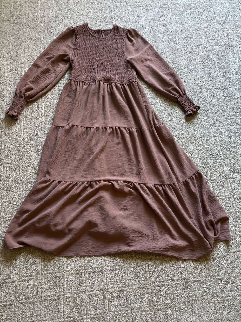 Women’s Peasant Maxi Dress